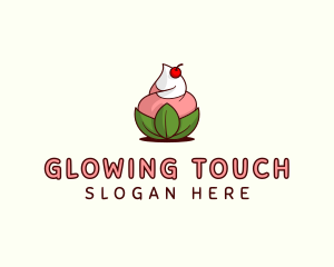 Organic Ice Cream Yogurt logo design