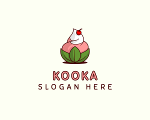 Organic Ice Cream Yogurt logo design