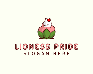 Organic Ice Cream Yogurt logo design