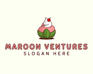 Organic Ice Cream Yogurt logo design