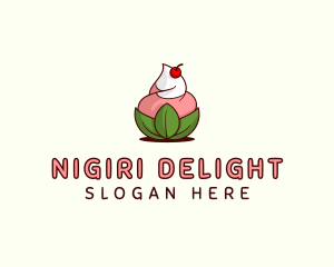 Organic Ice Cream Yogurt logo design