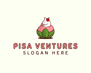 Organic Ice Cream Yogurt logo design