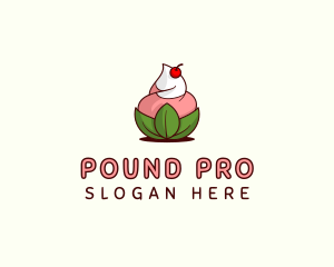 Organic Ice Cream Yogurt logo design