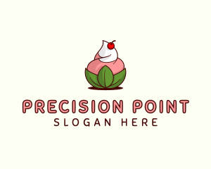 Organic Ice Cream Yogurt logo design