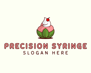 Organic Ice Cream Yogurt logo design