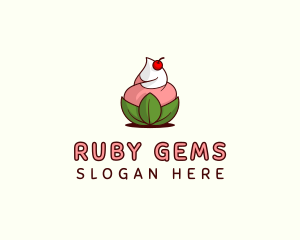 Organic Ice Cream Yogurt logo design