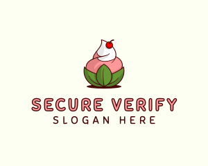 Organic Ice Cream Yogurt logo design