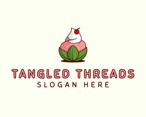 Organic Ice Cream Yogurt logo design