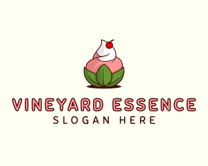 Organic Ice Cream Yogurt logo design