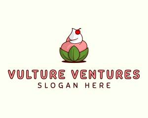 Organic Ice Cream Yogurt logo design