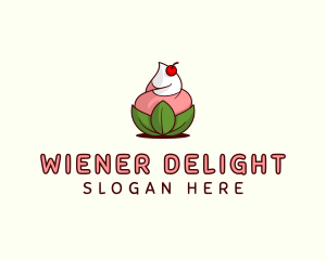 Organic Ice Cream Yogurt logo design