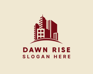 High Rise Property Building logo design