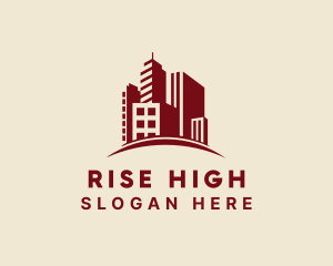 High Rise Property Building logo design