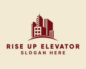 High Rise Property Building logo design