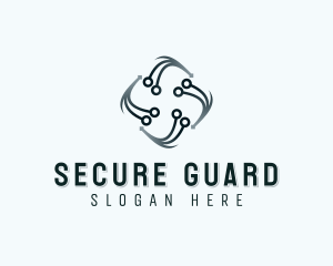 Cybersecurity Software Developer logo design