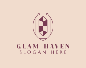 Glam - Diamond Glam Jewel logo design