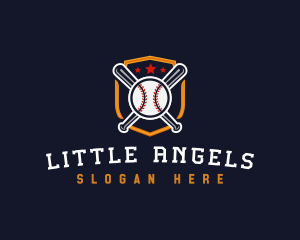 Baseball League Tournament logo design