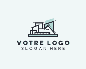 Construction - House Building Architecture logo design