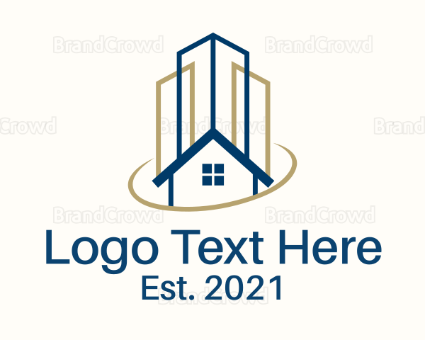 Home Building Property Logo