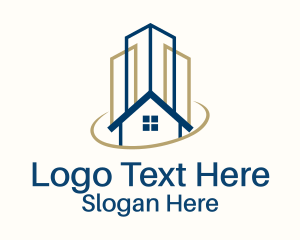 Home Building Property  Logo