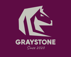 Gray - Gray Wild Horse logo design