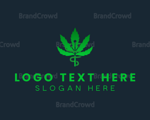 Marijuana Weed Cannabis Logo