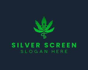 Cure - Marijuana Weed Cannabis logo design