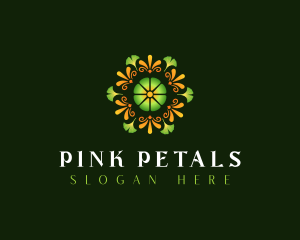 Floral Mandala Spa logo design