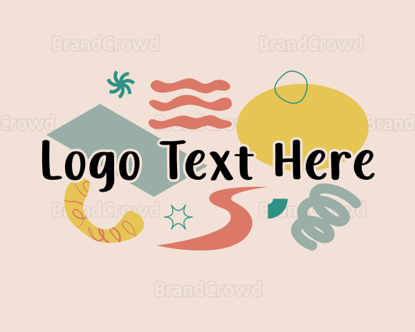 Fun Playful Doodle Logo