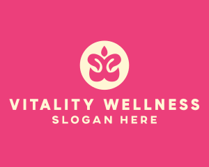 Wellness - Wellness Yoga Spa logo design