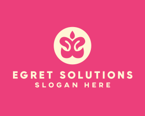 Wellness Yoga Spa logo design