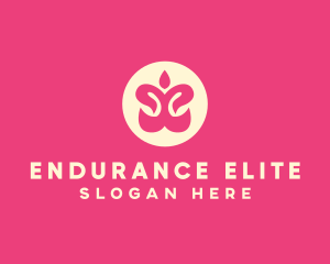 Wellness Yoga Spa logo design