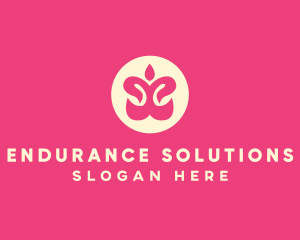 Wellness Yoga Spa logo design