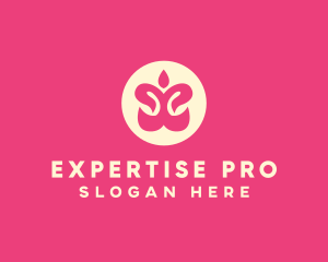 Wellness Yoga Spa logo design