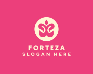 Wellness Yoga Spa logo design