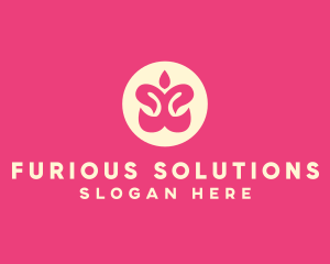 Wellness Yoga Spa logo design