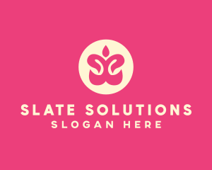 Wellness Yoga Spa logo design