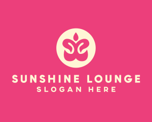 Wellness Yoga Spa logo design