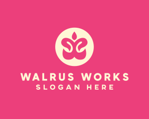 Wellness Yoga Spa logo design