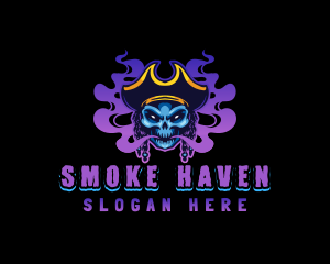 Pirate Gaming Smoker logo design