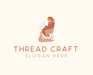 Stitching - Grandma Blanket Stitching logo design