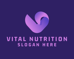 Generic Gradient Letter V logo design