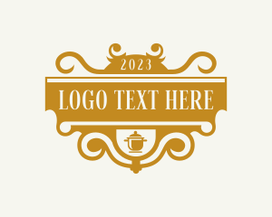 Gourmet - Fine Dining Catering logo design