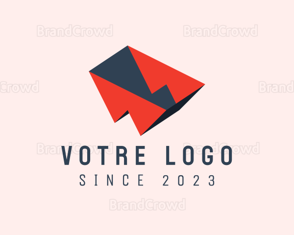 Home Renovation Letter W Logo