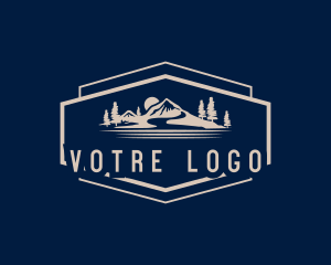 Camping - Outdoor Travel Adventure logo design