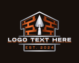 Trowel - Brick House Masonry logo design