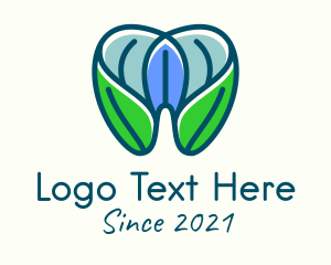 Toothbrush - Organic Tooth Dentistry logo design