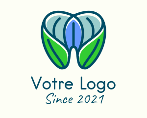 Molar - Organic Tooth Dentistry logo design