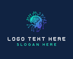 Storage - Data Tech Intelligence logo design