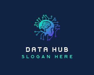 Information - Data Tech Intelligence logo design